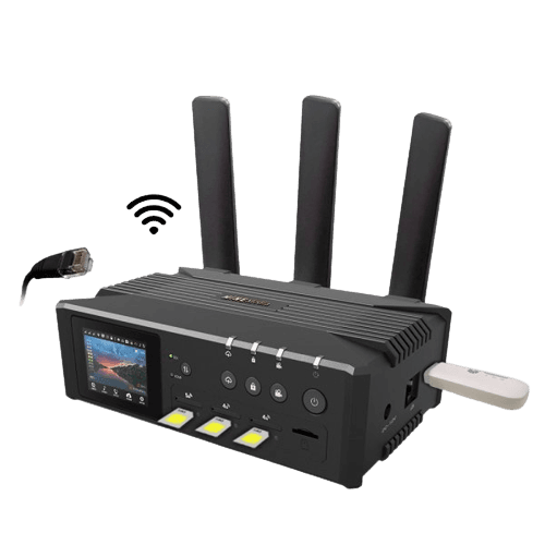Q8-MINEMEDIA CODIFICADOR DE ENLACE 4G PARA TRANSMISIÓN EN VIVO